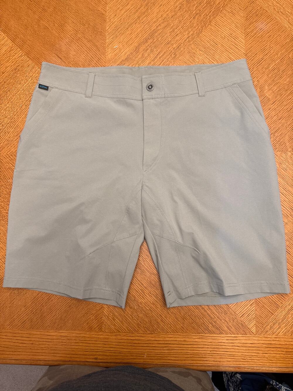 KÜHL Silencr Kargo Shorts Men’s Size 38 Khaki Outdoor Hiking Utility Gorpcore - Picture 2 of 7